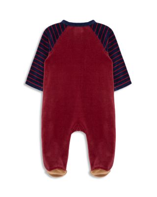 Boys' Football Velour Footie - Baby