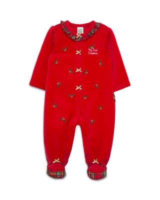 Girls' Holly Plaid Footie - Baby