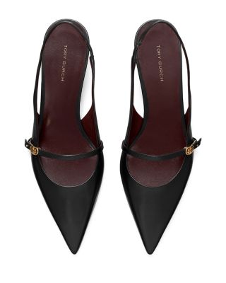 Women's Double T Buckle Mary Jane Pumps