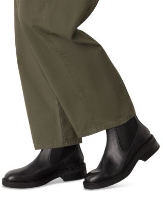 Women's Elastic Chelsea Boots