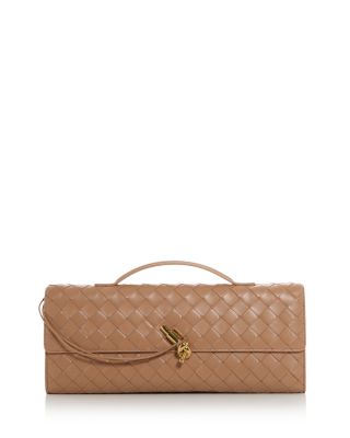 Bottega Veneta - Andiamo Intrecciato Leather Clutch