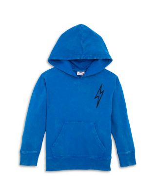 Boys' Check Zip Hoodie - Little Kid
