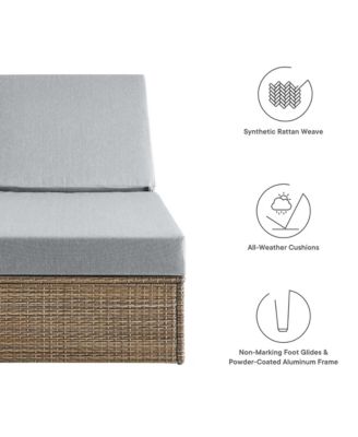 Convene Outdoor Patio Chaise Lounge Chair