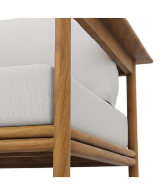 Wren Outdoor Patio Teak Wood Armchair