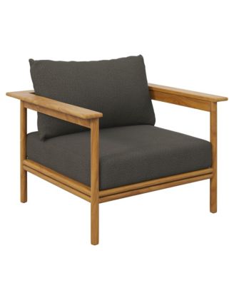 Wren Outdoor Patio Teak Wood Armchair
