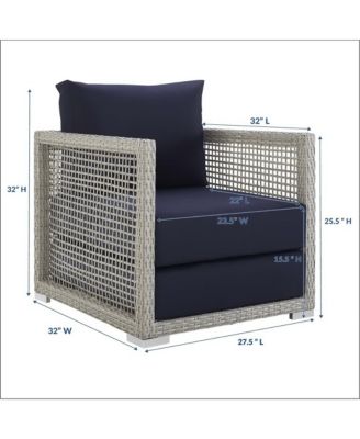 Aura Rattan Outdoor Patio Armchair