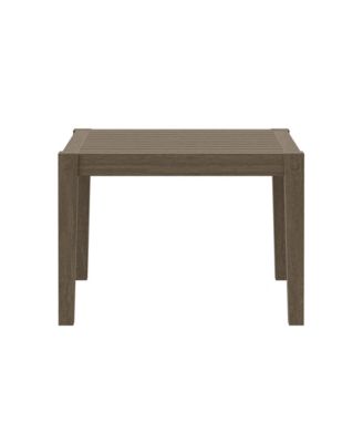 Northlake Square Outdoor Patio Teak Side Table