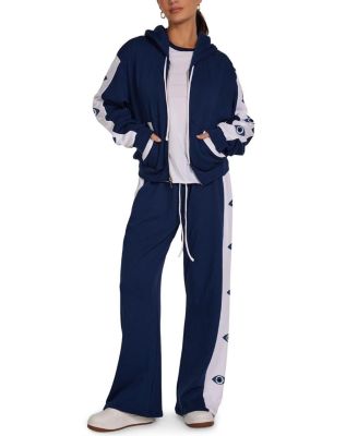 Shanley Evil Eye Stripe Hoodie