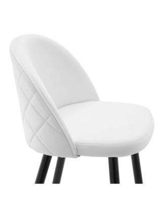 Cordial Performance Velvet Counter Stools, Set of 2