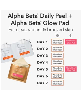 Alpha Beta Glow Pad for Face, 20 pack