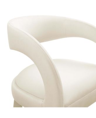 Pinnacle Performance Velvet Bar Stool, Set of 2