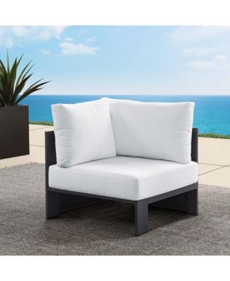 Tahoe Outdoor Patio Powder-Coated Aluminum Modular Corner Chair