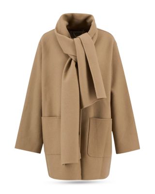 Clementine Double Faced Scarf Coat