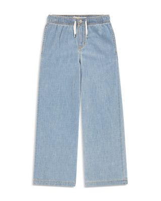 Girls' Luxe Denim High Rise Baggy Jeans - Big Kid