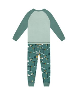 Boys' Two-Piece Organic Cotton Pajama Set - Little Kid, Big Kid