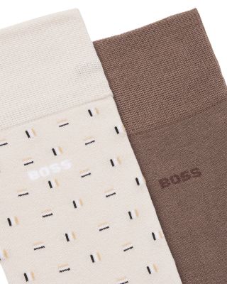 .Combed Cotton Blend Socks, Pack of 2