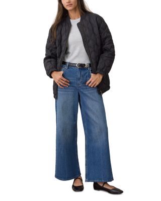 Marina Quilted Bomber Jacket