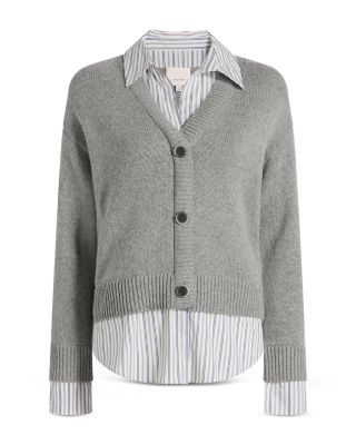 Megan Layered Look Cardigan