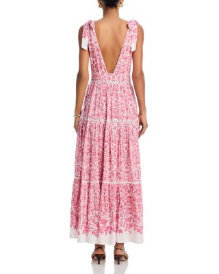 Perla Plunging Neck Dress