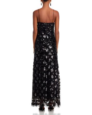 Sequinned Slip Dress