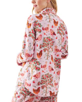 Hen House Long Pajama Set