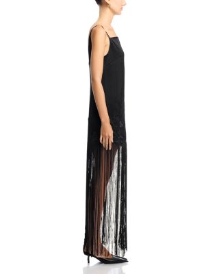 Nino Fringe Trim Dress