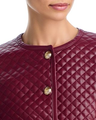 Brooke Faux Leather Jacket