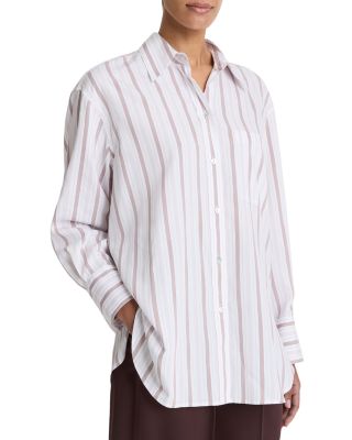 Oversized Striped Shirt