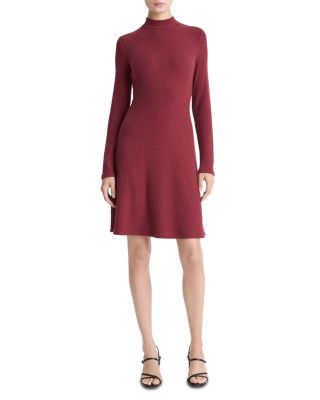 Cozy Ribbed Knit Dress
