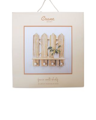 Charlie Farmhouse Fence Wall Shelf