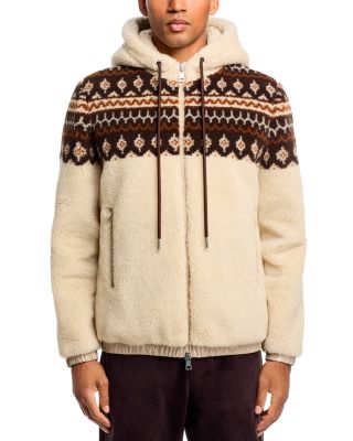 Jacquard Hooded Jacket