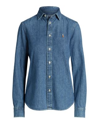 Denim Button Down Shirt