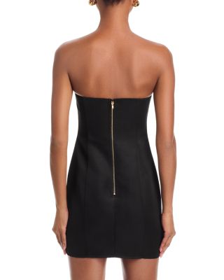 Ruffled Strapless Mini Dress - Exclusive