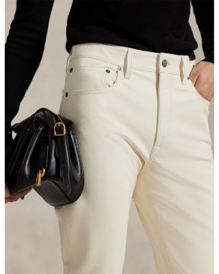 Lambskin Relaxed Straight Pant