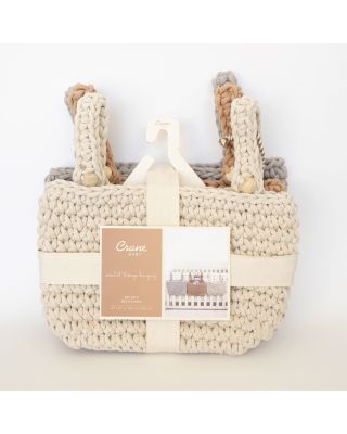 Charlie Farmhouse Crochet Crib Storage, 3 Pack