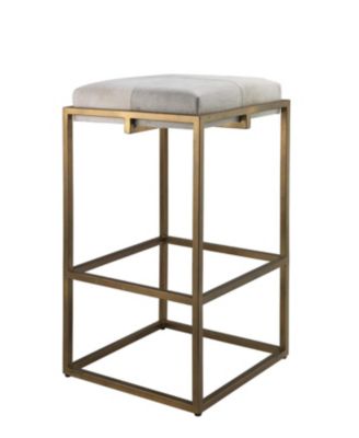 Shelby Hide Bar Stool