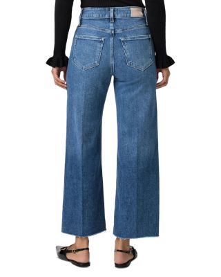 Anessa Petite High Rise Raw Hem Jeans in Westminster Distressed