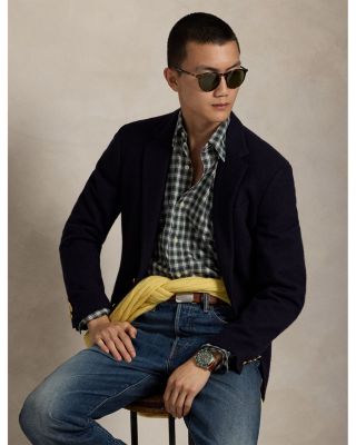 Classic Fit Plaid Twill Shirt
