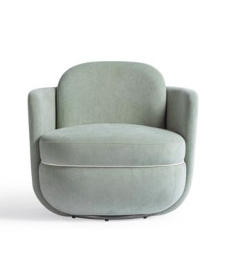 Wolfie Velvet Swivel Chair