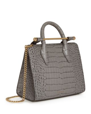 Croc Embossed Mini Tote