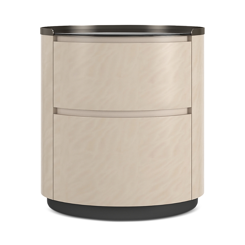 Caracole Muse Nightstand In Brown