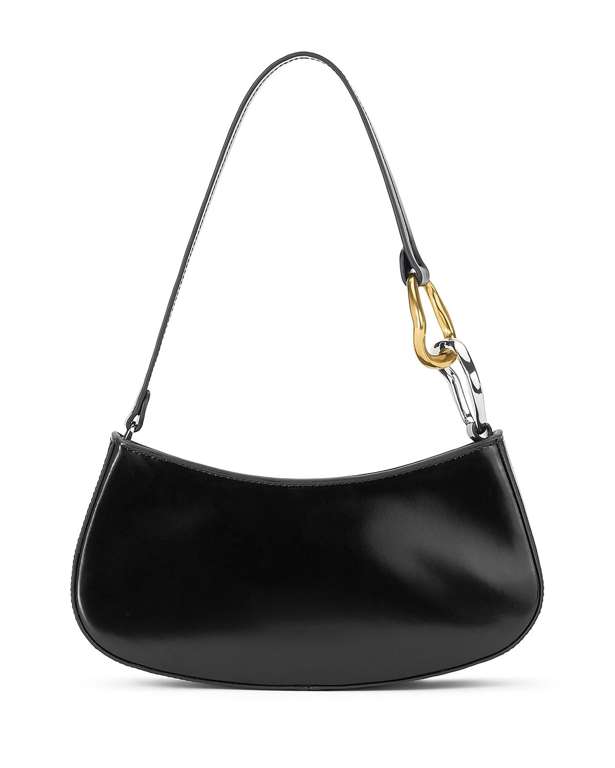 Staud Ollie Leather Shoulder Bag
