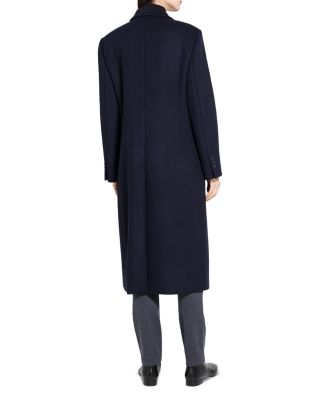 Double Breasted Peak Lapel Coat