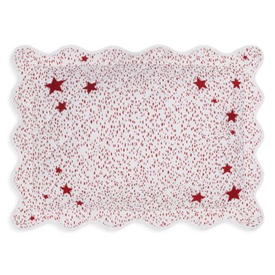 Celine Stars Mini Embroidered Boudoir Pillow Cover