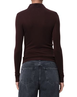 Amos Polo Collar Top