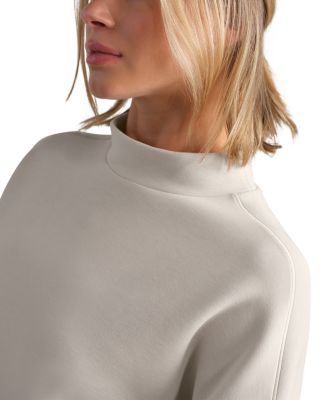 Dreamglow Cropped Mock Neck Top