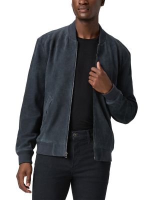 Chen Suede Bomber Jacket