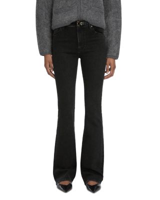 The Reboot High Rise Flare Leg Jeans in Meteor