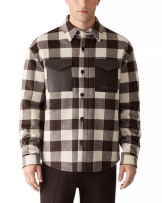 Ryker Wool Plaid Shirt Jacket
