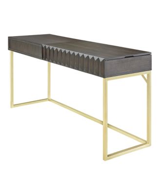 Prelli Steel Base Adjustable Writing Desk with Lift Top and Hidden Drawer